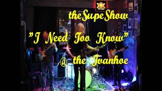 Full 38 min. of "theSupeShow" @Ivanhoe Pub Sat, May 11th. @VTV Live 24/7
