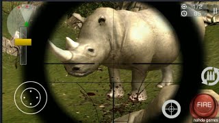 Rhino Hunter 2021 - Hunting Rhino African Gameplay screenshot 1