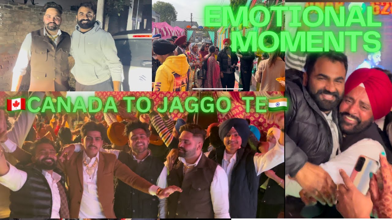 JAGGO| SURPRISE VISIT 3 ਮਹੀਨੇ ਬਾਅਦ ਹੀ ਆ ਗਿਆ 😱 🇨🇦CANADA TO INDIA 🇮🇳 JAGGO TE 