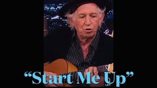 Keith Richards & Jimmy Fallon Perform & Discuss “Start Me Up” on 10/20/23!!