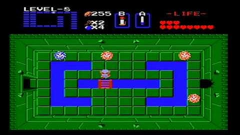 The Legend of Zelda Level 8 Dungeon Second Quest