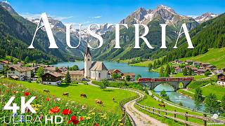 Austria 4K • Stunning Alpine Scenery, Crystal Lakes & Picturesque Villages • 4K VIDEO HD