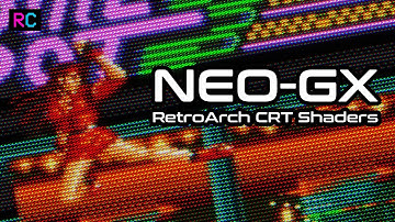 CyberLab Neo-GX - RetroArch CRT Shaders - Retro TV Filter
