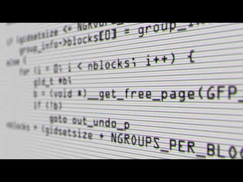 🎥Computer Code Black on White 02 [Free to use Overlay]🎥