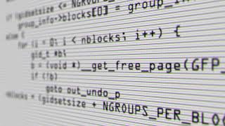 🎥Computer Code Black on White 02 [Free to use Overlay]🎥