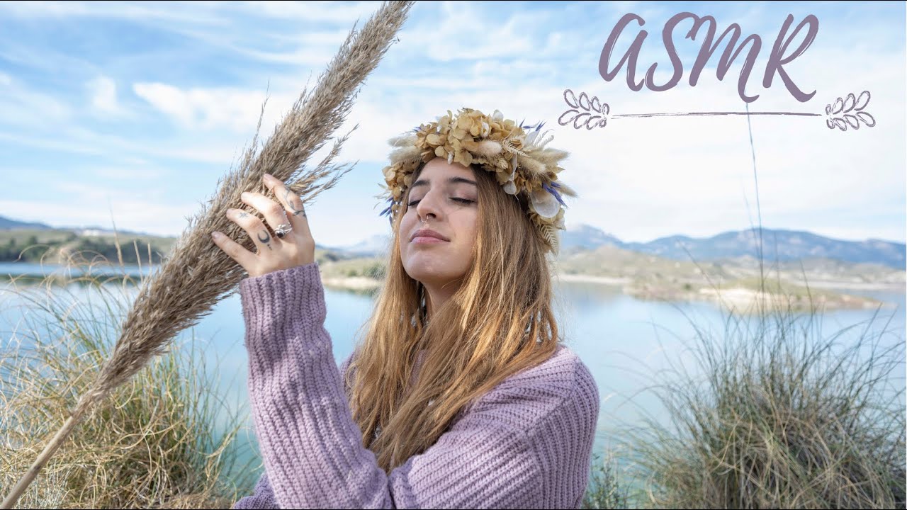ASMR ✨ Meditación en el lago // Sounds // Whispers // Nature
