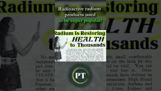 Radium is incredibly dangerous, and yet...