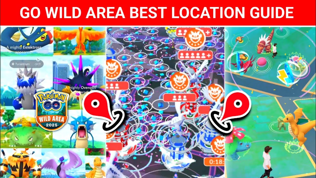 GO WILD AREA BEST LOCATION GUIDE  IN HINDI VIDEO BY OG SHENTOGO POKEMON GO INDIA.