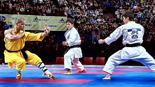 Shaolin Monk Kung Fu vs Karate Master vs Taekwondo Champion , Who Wins?