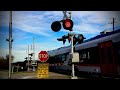 Tinker avenue railroad crossing