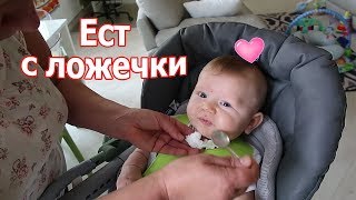 VLOG: Вова ест с ложечки / Повесили шторы VLOG: Вова ест с ложечки / Повесили шторы