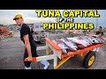 BIGGEST GIANT TUNA FISH MARKET IN THE PHILIPPINES | Foreigner Works As a Kargador (GenSan Fish Port)