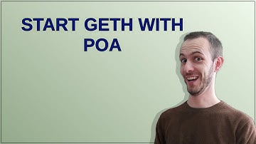 start geth with poa