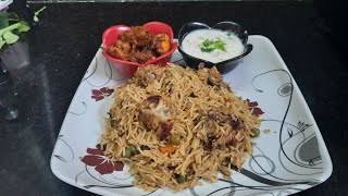 Chicken biryani with coconut milk // ఎంతో రుచిగా వుండే కొబ్బరి పాల తో చికెన్ బిర్యాని// yummy yummy