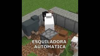 Esquiladora automática [DEMO] - minecraft bedrock