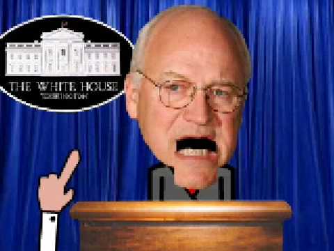 www.headzup.tv Vice President Dick Cheney is asked about how former Halliburton subsidiary KBR knowingly exposed members of Indiana's National Guard to cancer causing chemicals at a water treatment plant in Iraq. Sign IAVA's petition here-- http Read more about it here-- thinkprogress.org Download daily Catch and Release Comedyâ¢ political cartoons to your mobile phone or iPod at www.headzup.tv