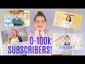 0 - 100k subscribers! and Giveaway! | Team Recorder