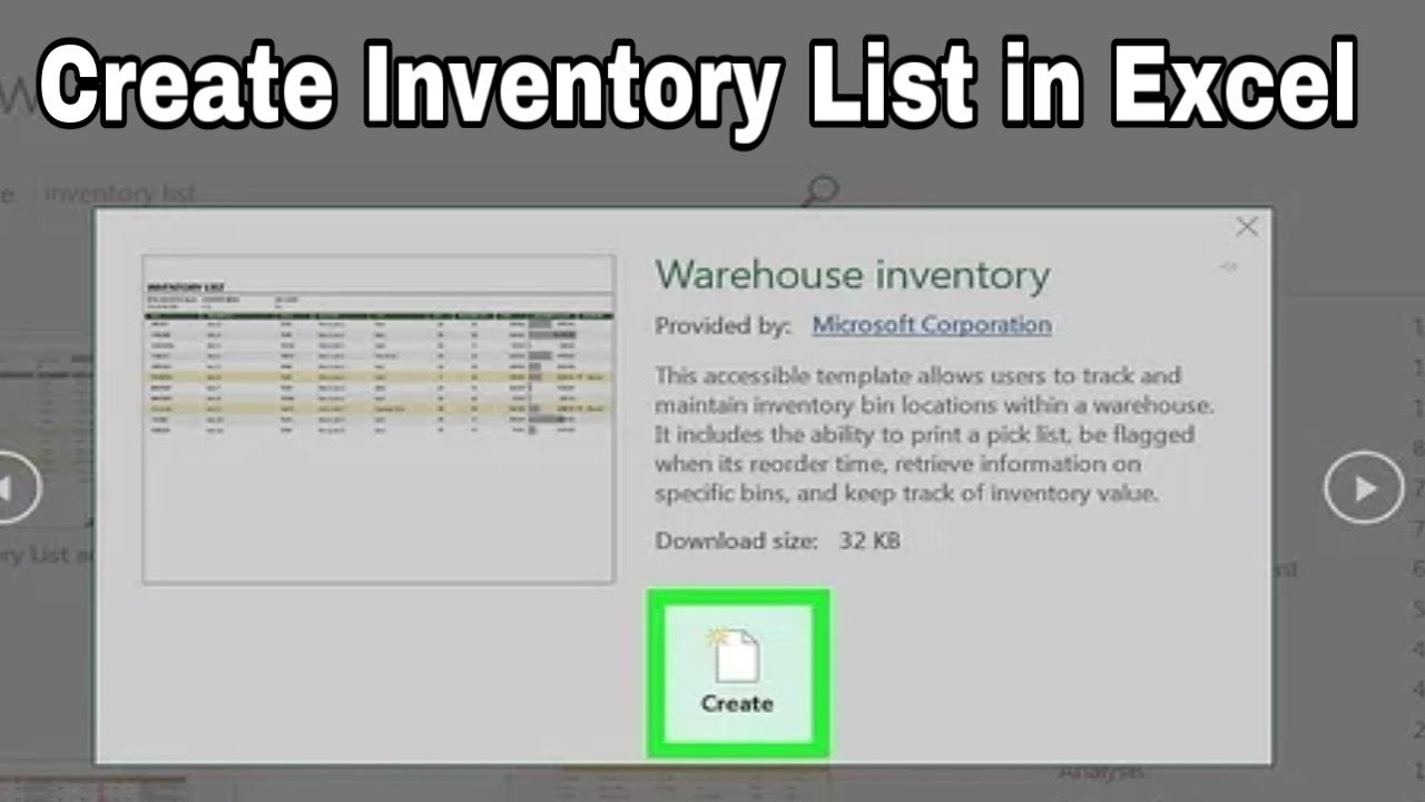 How To Create An Inventory List In Excel How To Create Inventory List How To Create An Inventory List In Excel How To Create Inventory List