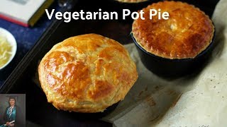 Vegetarian Pumpkin Pot Pie | Vegetable Pot Pie | Party Appetizer