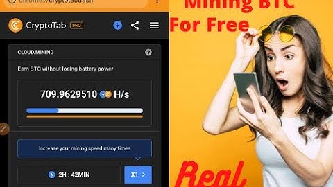 Free BTC mining $50 per week with Cryptotab | No fee | mining BTC Free #crytotab #mining