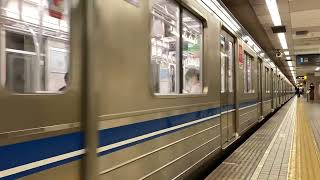 Osaka Metro四つ橋線23系07編成✨愛車住之江公園行き発車シーン