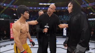 Bruce Lee Vs. John Wick - Ea Sports Ufc 4 - Epic Fight 🔥🐲