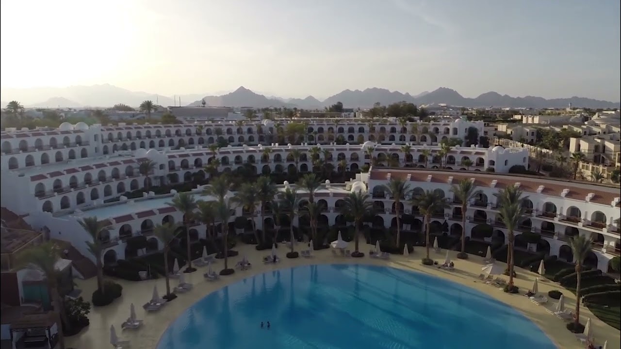 Free Background Video Aerial view of Hotel