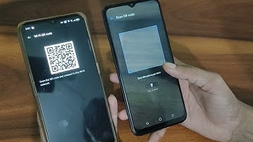 tecno mobile Wi-Fi QR code settings