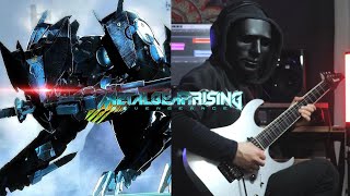 [Lyrics]METAL GEAR RISING - Im My Own Master Now | Guitar Cover | Blade Wolf Boss Fight Song |