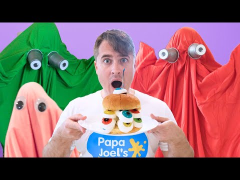 Rainbow Ghost Hotel Burger Challenge
