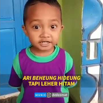 huntu di behelan beunget di bodasan buuk di bereman ari beuheung hideung