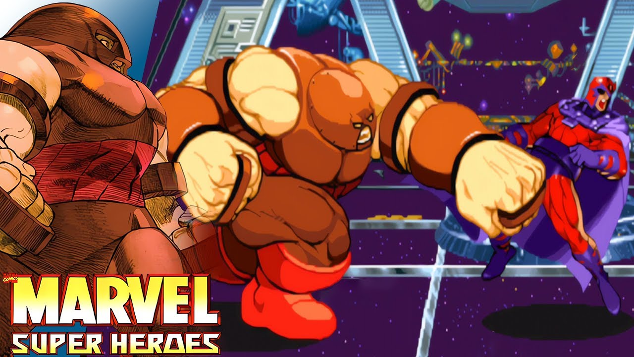Marvel Super Heroes - Juggernaut (Arcade / 1995) 4K 60FPS