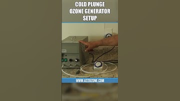 Garden Time Ozone Generator Timer Cold Plunge Setup