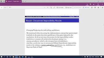 Advanced Game Theory Lecture 5 (Cairo University FCAI)