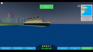 Recreating the Titanic in Cruise Ship Tycoon (Part 1)