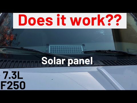 solar panel battery charger for 7 3 powerstroke 6 month review