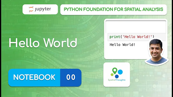Notebook 00 - Hello World - Python Foundation for Spatial Analysis - DayDayNews