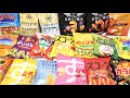 Japanese chips and snacks assorted box unboxing koikeya