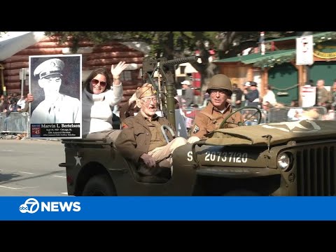 San Jose honors heroes, celebrates 104th Veterans Day Parade