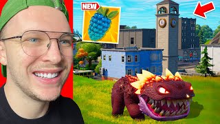 Tilted Towers Est De Retour Avec Des Dinosaures No Fake