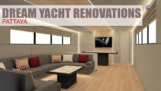 Dream Yacht interior renovations in Pattaya