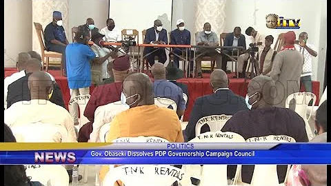 Governor Obaseki dissolves PDP Governorship Campaign Council