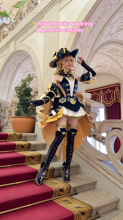 I hate wearing genshin cosplays… #genshinimpact #navia