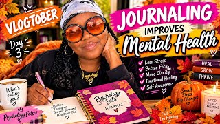 VLOGTOBER DAY 2🗓 Mental Health Check-In JOURNAL moments🥰