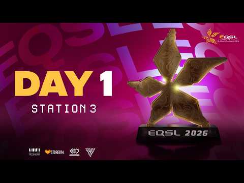 EQSL | Day 1 Group stage | دوري نجوم قطر الالكتروني 2026 | اليوم الأول دور المجموعات | البث الثالث — football video