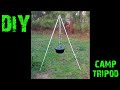 DIY camp tripod under $20.00