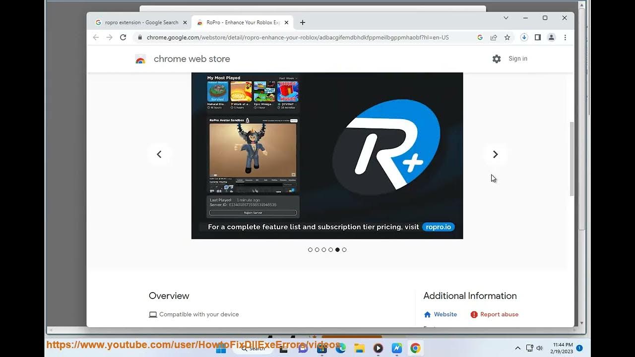 RoPro Roblox Extension (@ropro.io)