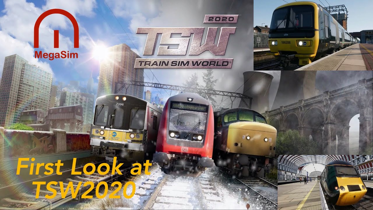 Let's try out the NEW Train Sim World 2020 on Xbox One - YouTube