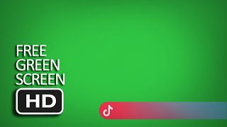 Free Green Screen - TikTok Bar Alert Animated