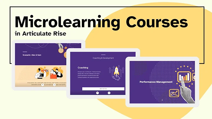 Creating Microlearning Courses in Articulate Rise